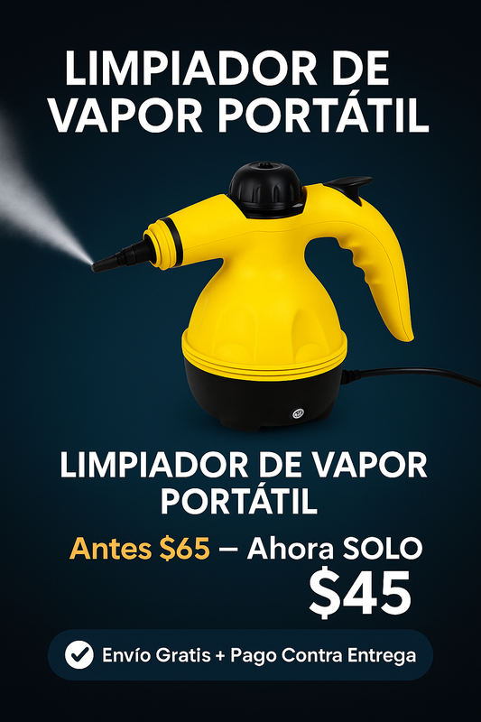 LIMPIADOR DE VAPOR PORTATIL / MULTIUSOS