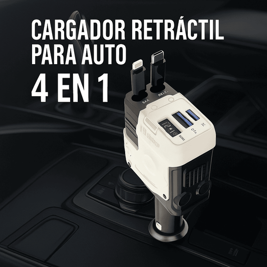 Cargador 4en1 para Vehículos