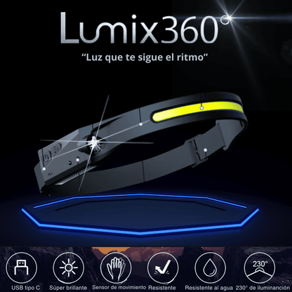 LUMIX 360° Linterna Frontal Led