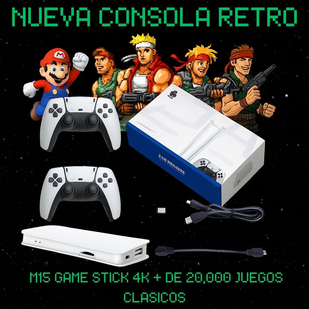 Retro Consola Game Stick M15